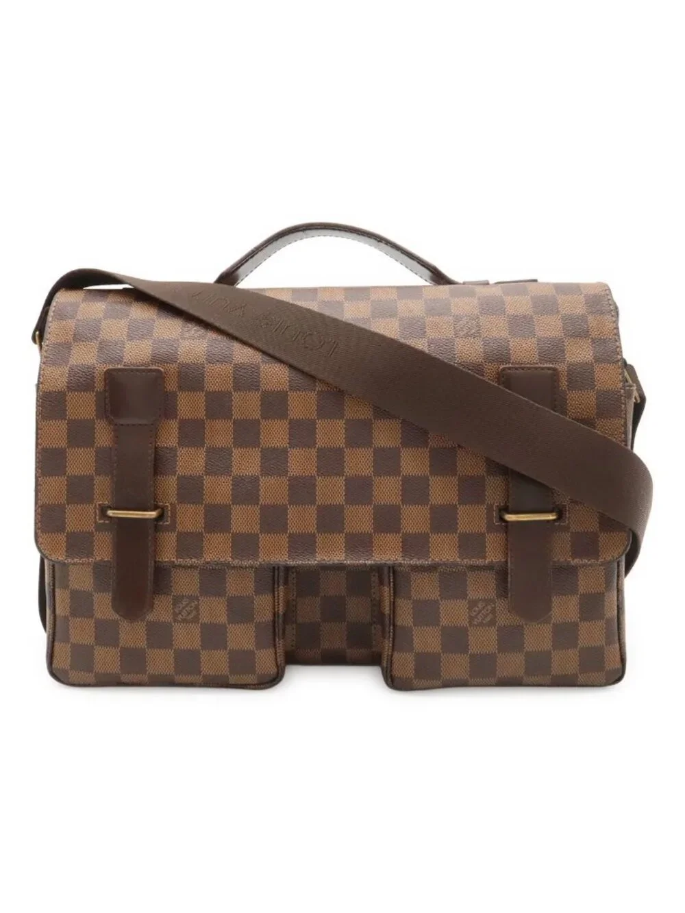 Louis Vuitton Damier Broadway Shoulder Bag Crossbody Business